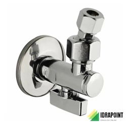 RUBINETTO SOTTOLAVABO CON FILTRO 1/2 SFERA+LEVA SNODO