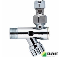 RUBINETTO SOTTOLAVABO CON FILTRO Ø 1/2