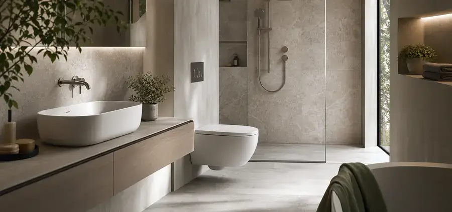 Sanitari, rubinetteria e arredo bagno